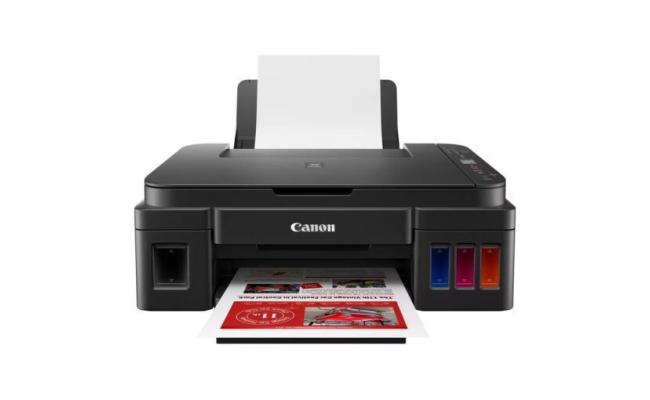 Canon PIXMA G3416 Mega Tank Printer, 3-in-1 Print Scan Copy, Wi-Fi & Cloud, Black